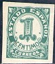 Spain 1940 Numeros 1 CTO Verde Edifil 914. España 914 4. Subida por susofe